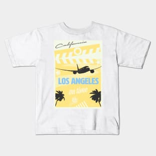 Los Angeles yellow Kids T-Shirt